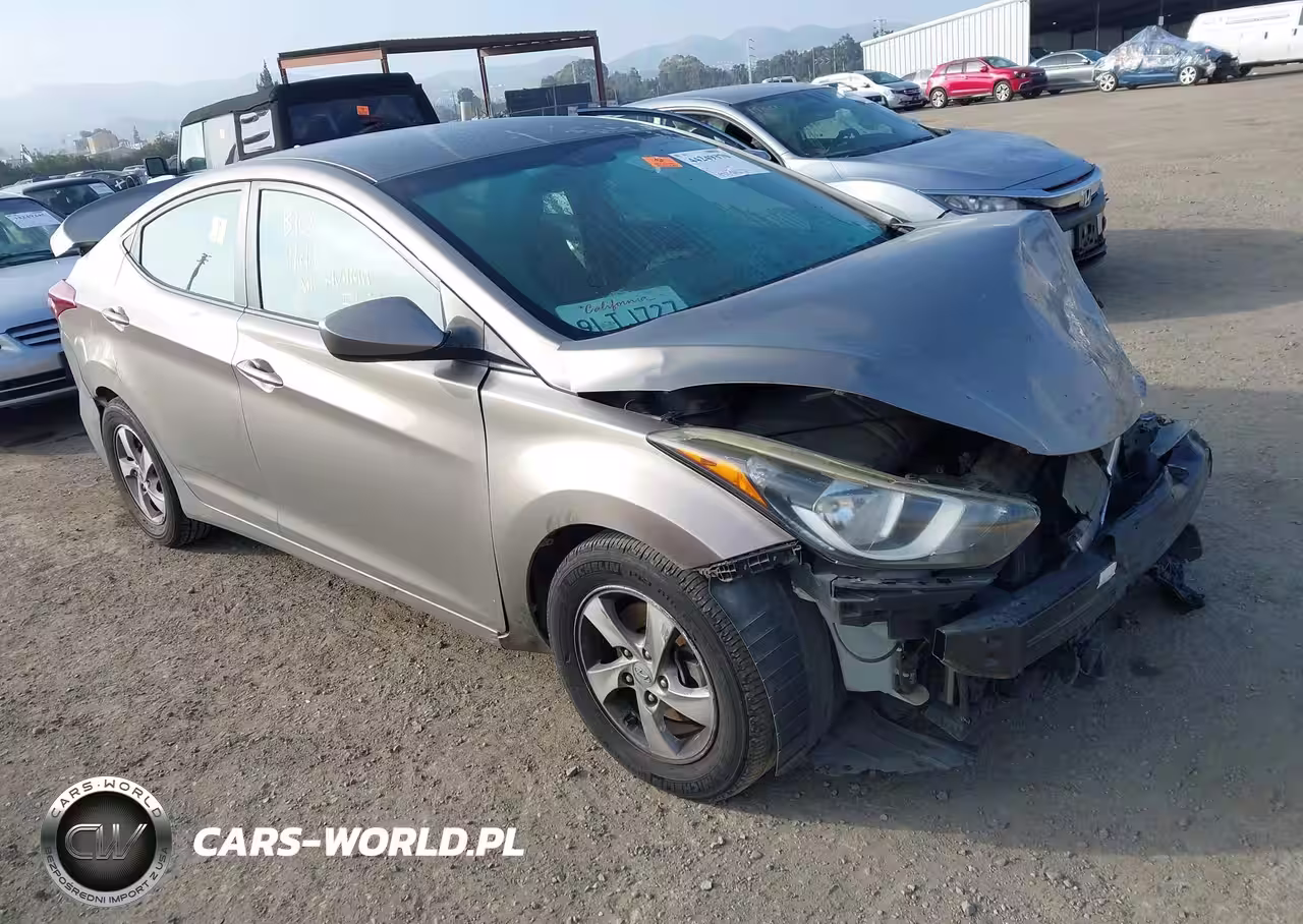 Główne zdjęcie 2014 Hyundai Elantra Se