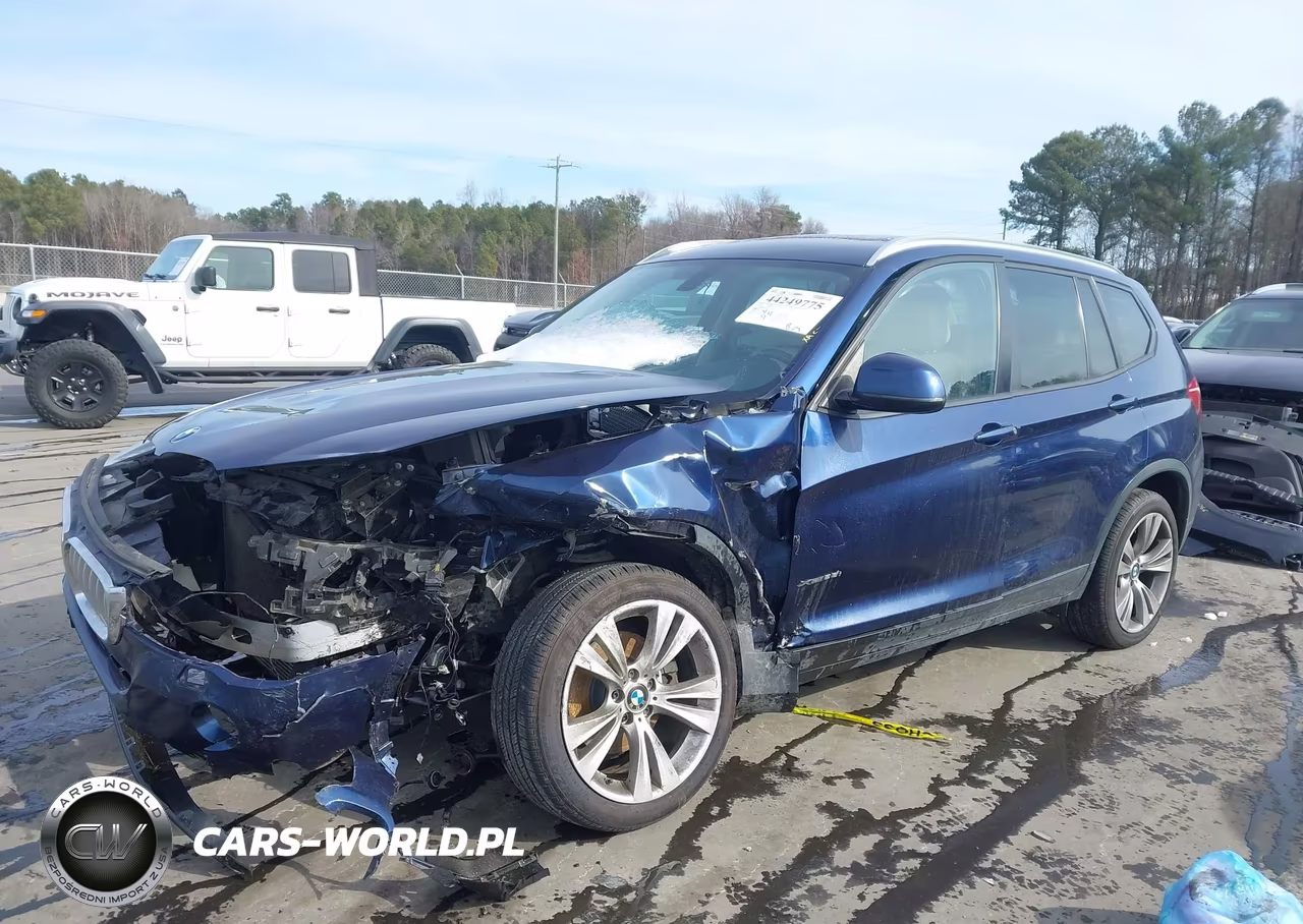 2015 BMW X3 xDrive28I VIN:5UXWX9C56F0D59218 - 2