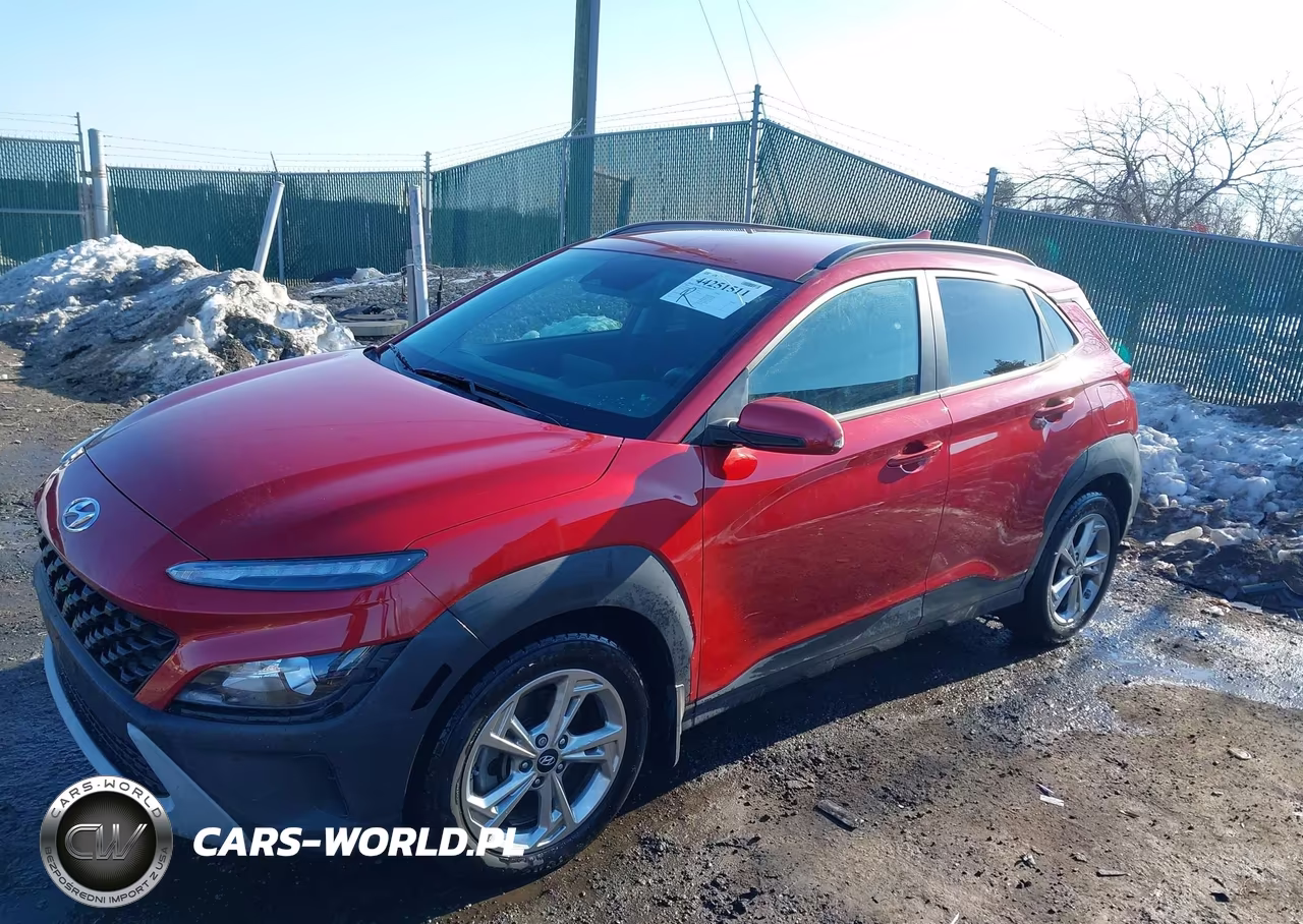 2022 Hyundai Kona Sel VIN:KM8K6CAB3NU879434 - 2