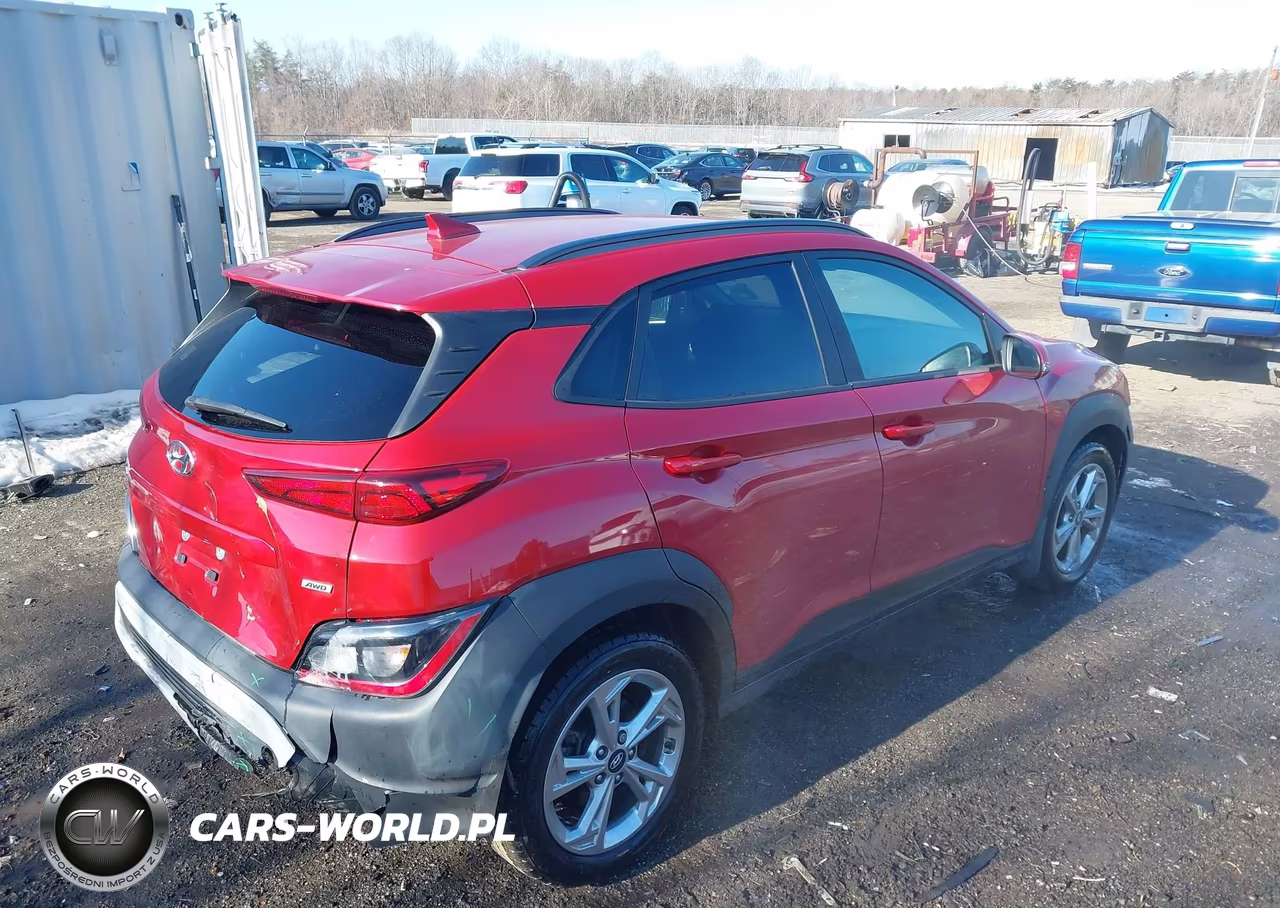 2022 Hyundai Kona Sel VIN:KM8K6CAB3NU879434 - 4