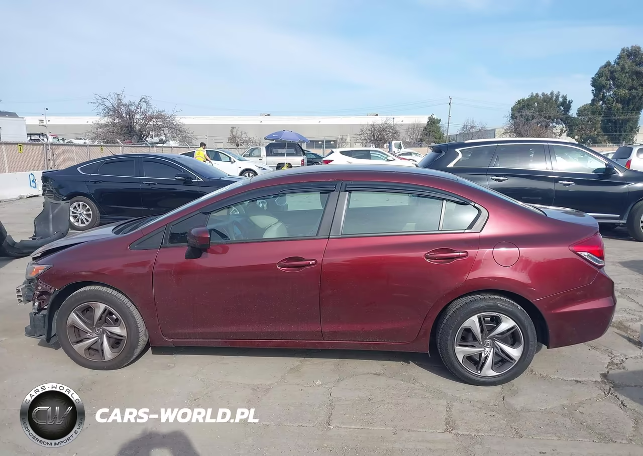 2014 Honda Civic Lx VIN:19XFB2F55EE251145 - 15