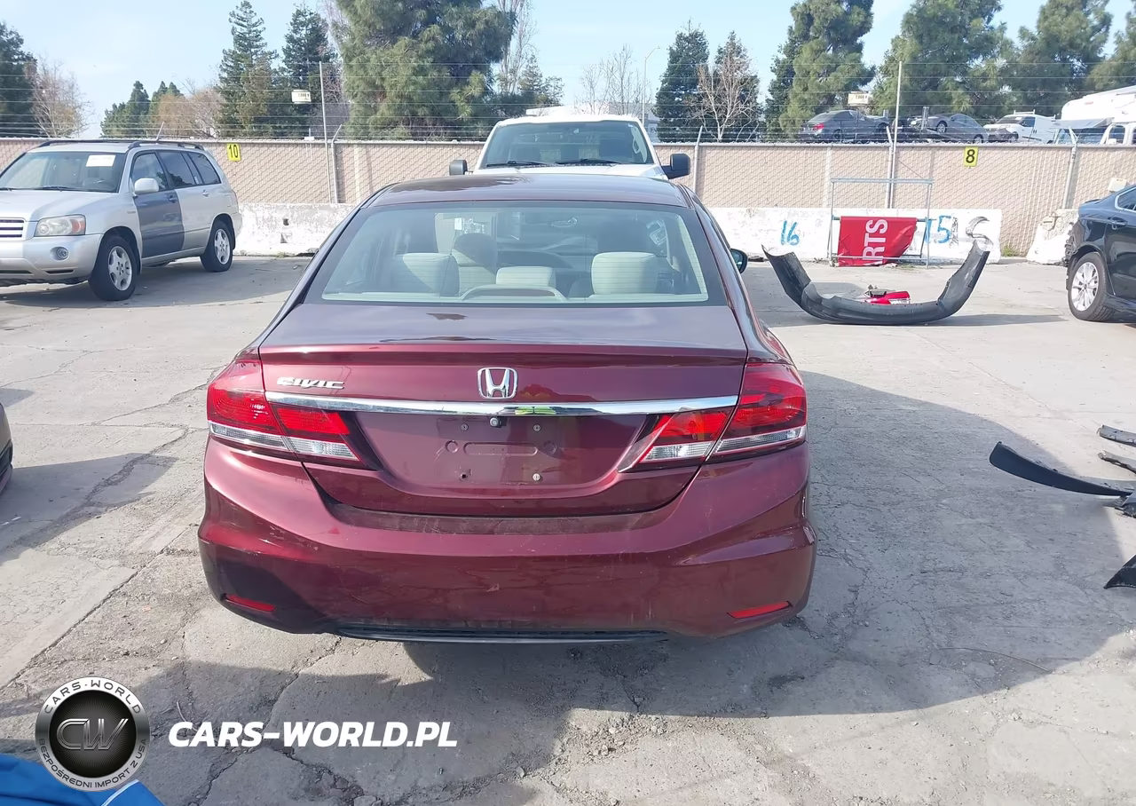 2014 Honda Civic Lx VIN:19XFB2F55EE251145 - 17