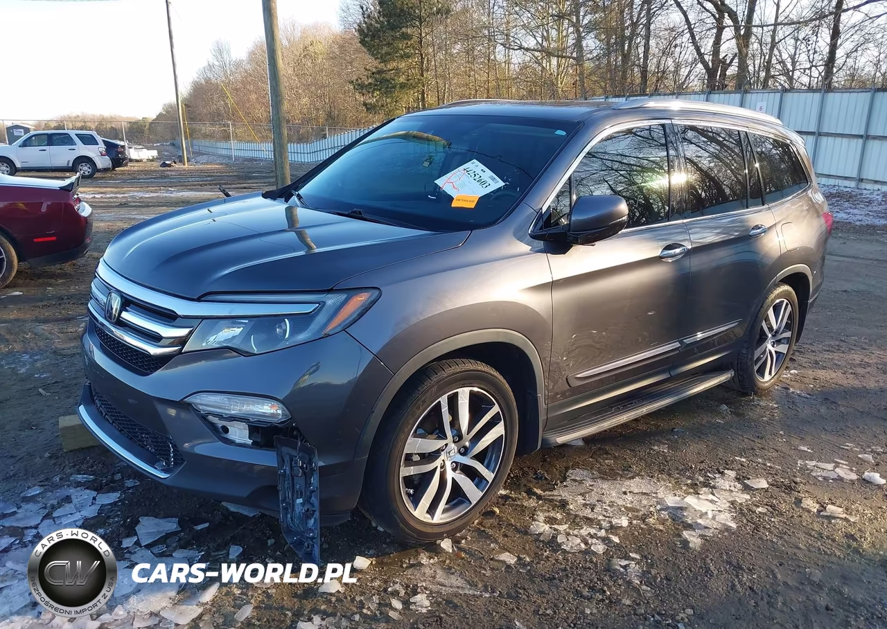 2017 Honda Pilot Touring VIN:5FNYF5H98HB044827 - 2
