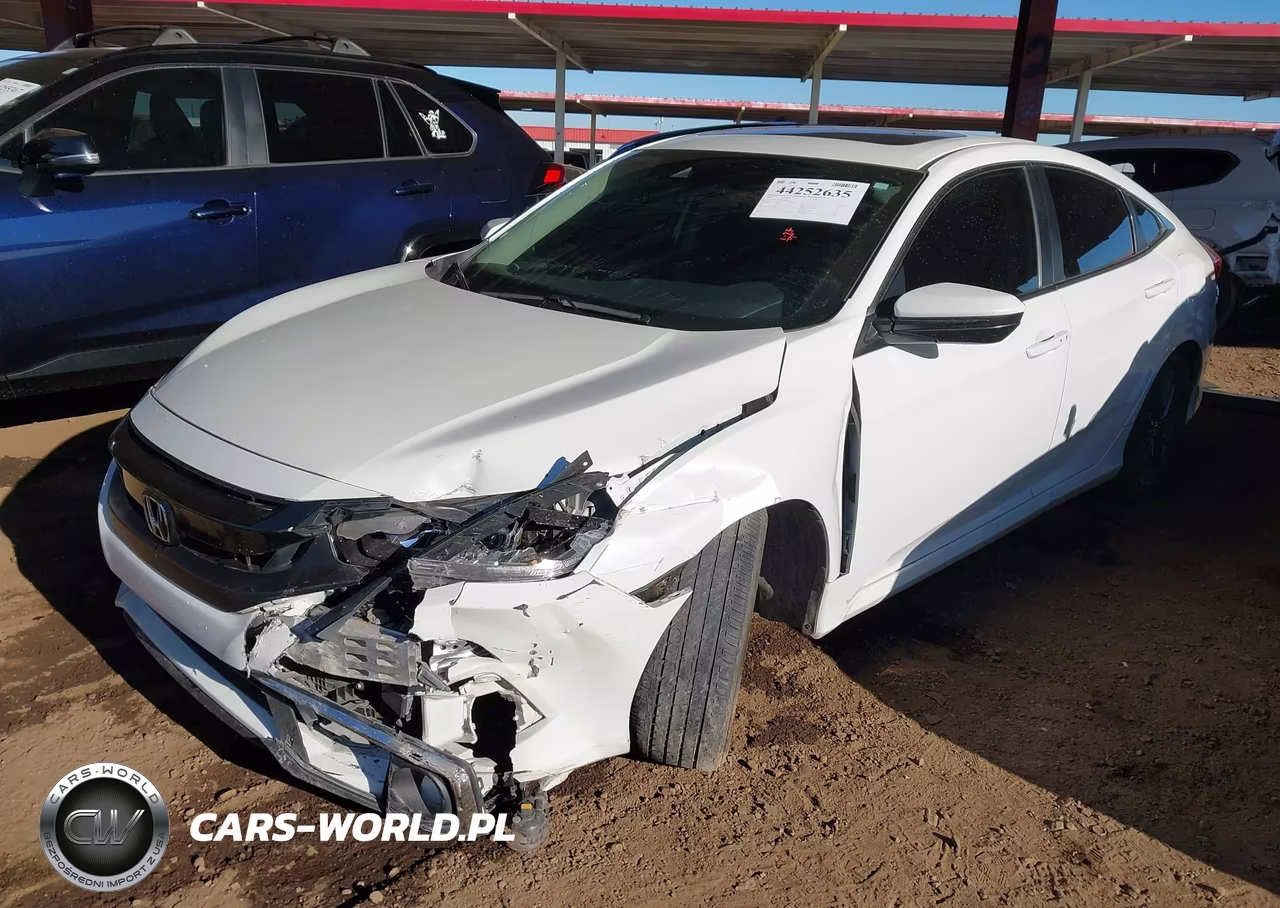 2019 Honda Civic Ex VIN:JHMFC1F38KX012138 - 2