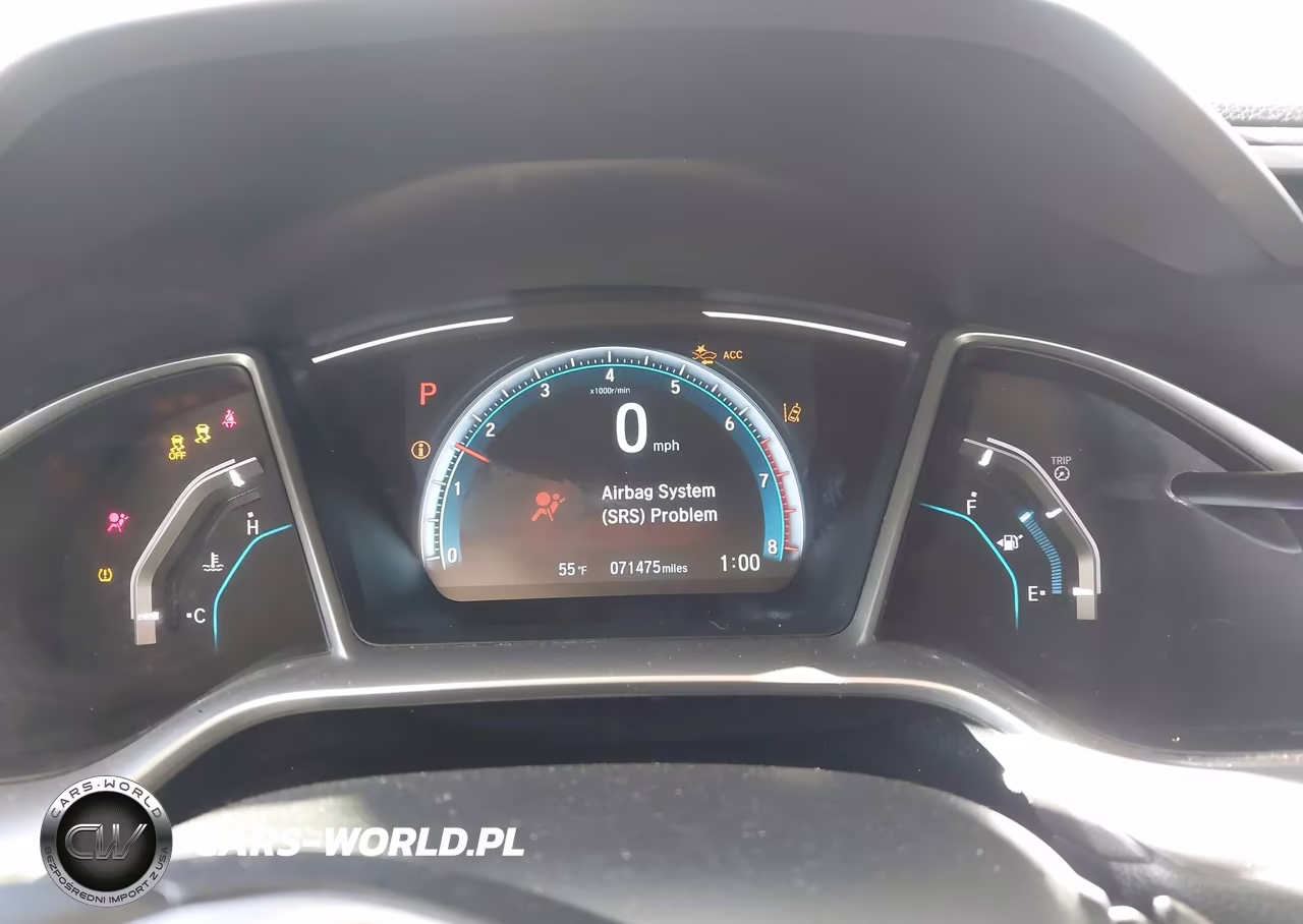 2019 Honda Civic Ex VIN:JHMFC1F38KX012138 - 7