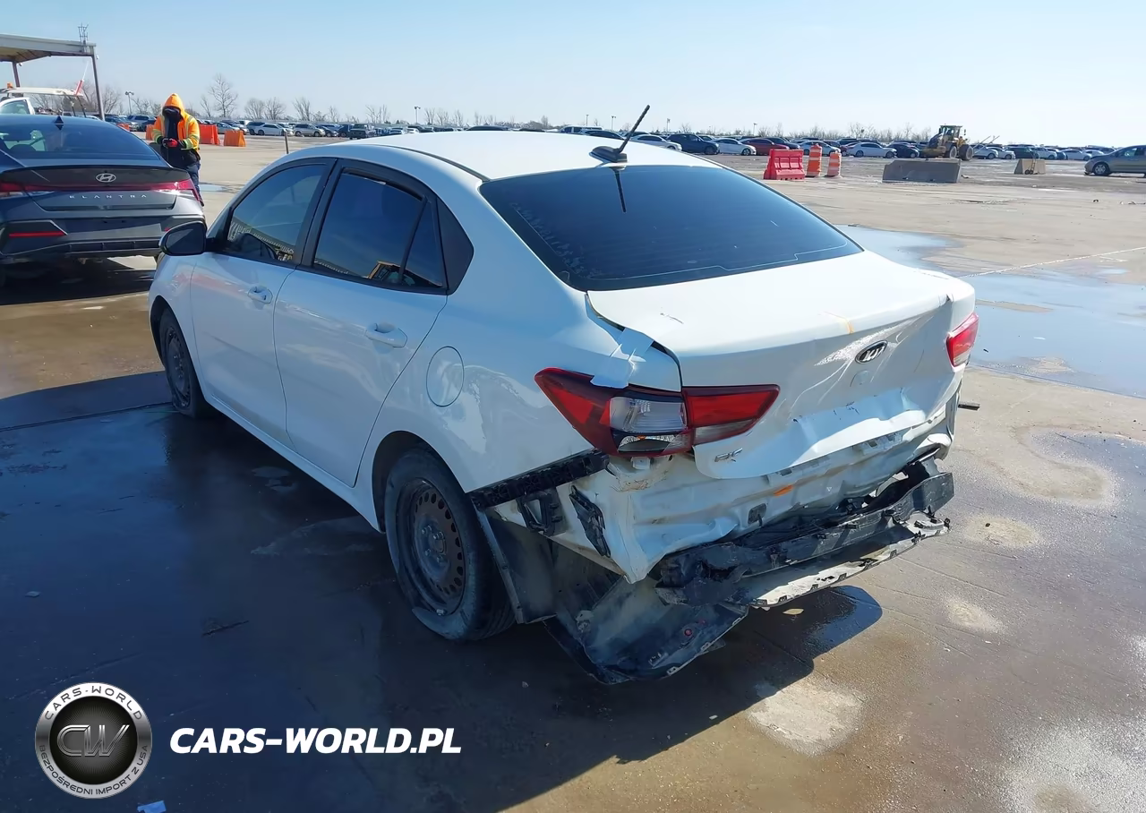 2020 Kia Rio Lx VIN:3KPA24AD3LE289491 - 3