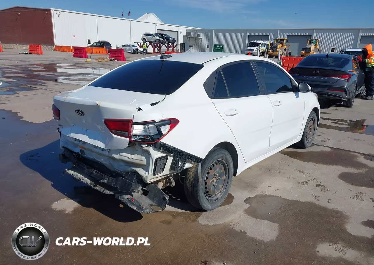 2020 Kia Rio Lx VIN:3KPA24AD3LE289491 - 4