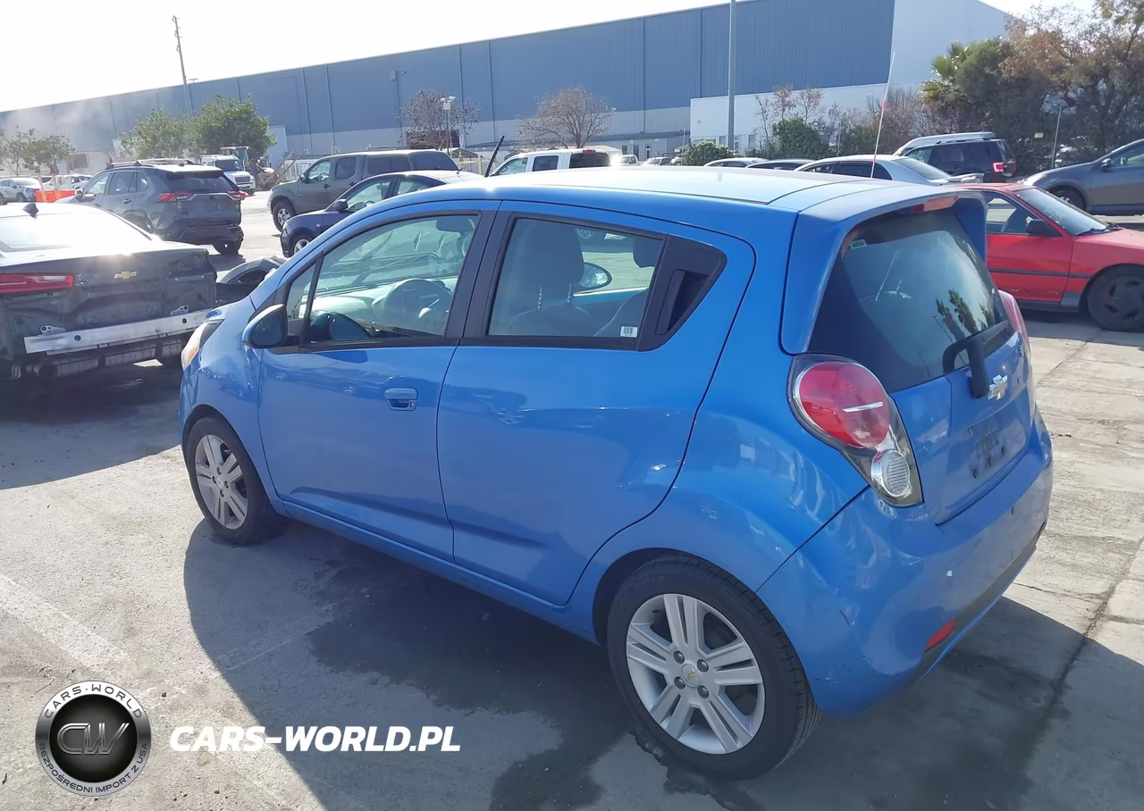 2013 Chevrolet Spark 1Lt Auto VIN:KL8CD6S93DC620001 - 3