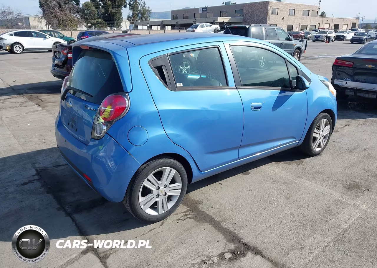 2013 Chevrolet Spark 1Lt Auto VIN:KL8CD6S93DC620001 - 4