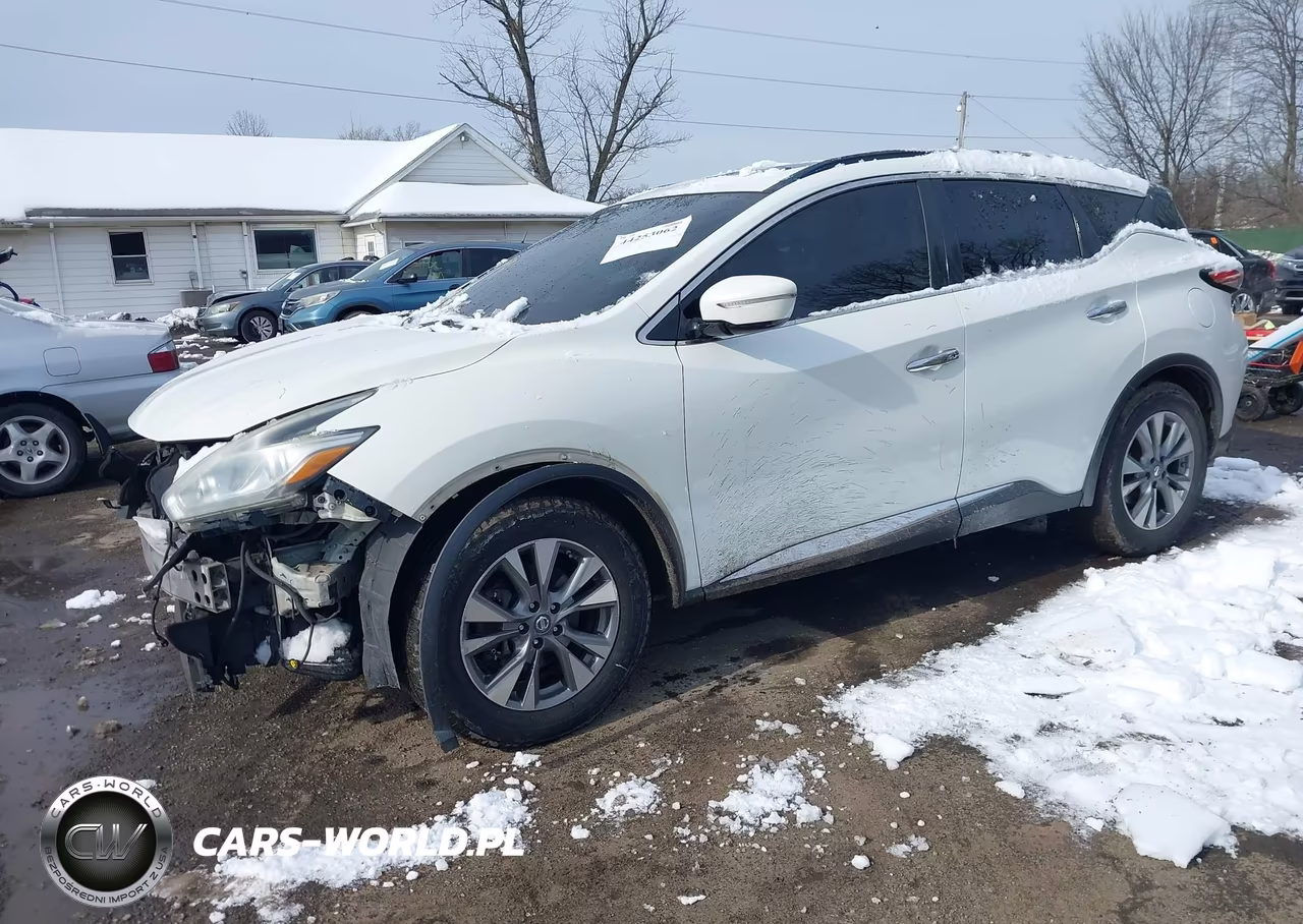 2015 Nissan Murano Sv VIN:5N1AZ2MH6FN263400 - 2