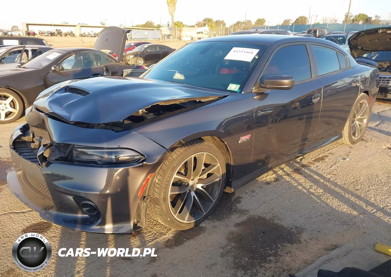 2018 Dodge Charger R-T Scat Pack Rwd VIN:2C3CDXGJ8JH336263 - 2