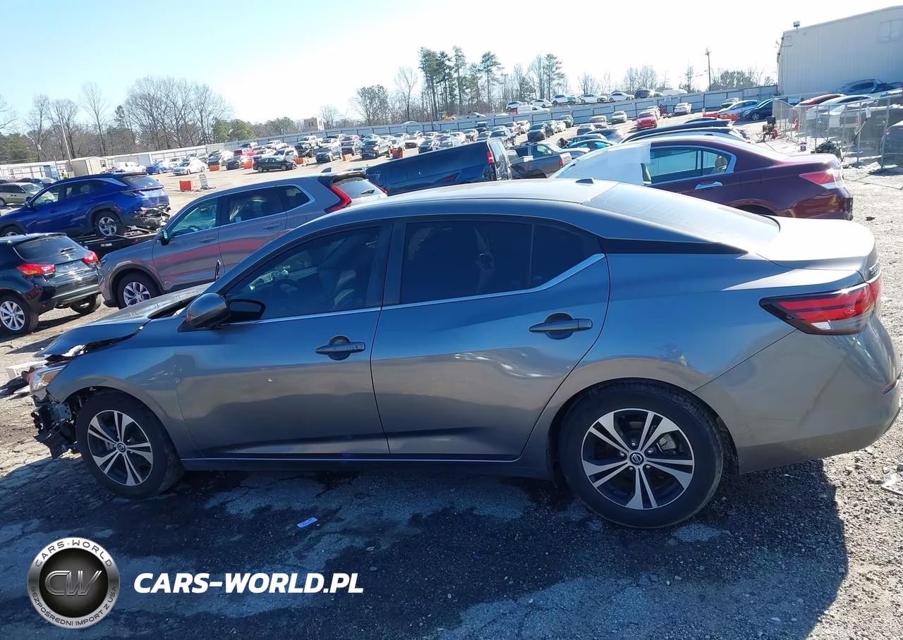 2022 Nissan Sentra Sv Xtronic Cvt VIN:3N1AB8CV4NY275536 - 14