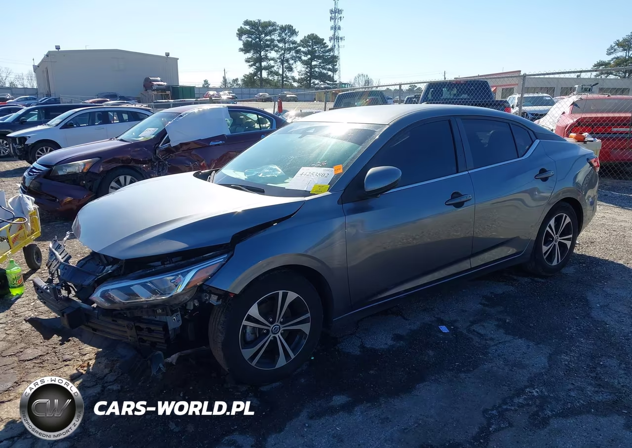 2022 Nissan Sentra Sv Xtronic Cvt VIN:3N1AB8CV4NY275536 - 2