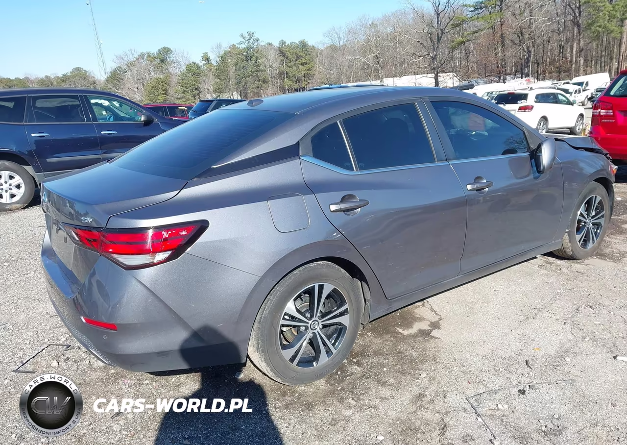 2022 Nissan Sentra Sv Xtronic Cvt VIN:3N1AB8CV4NY275536 - 4