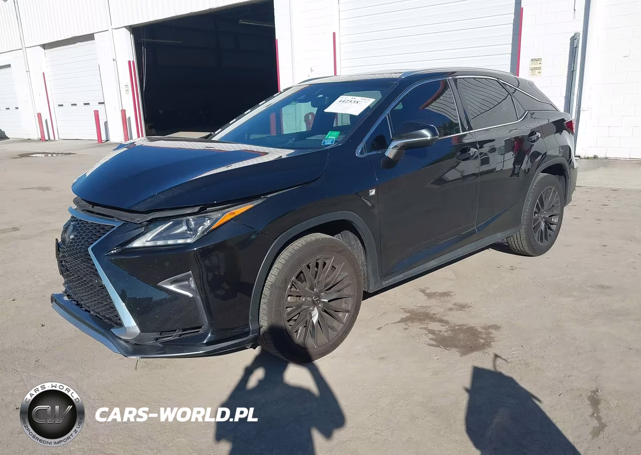 2016 Lexus Rx 350 F Sport VIN:2T2BZMCA6GC038368 - 2