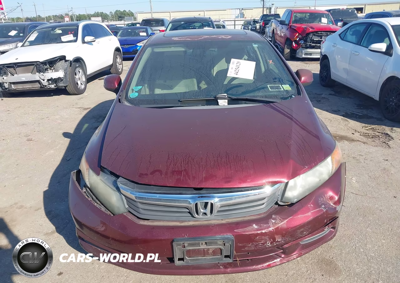 2012 Honda Civic Ex VIN:2HGFB2F85CH536182 - 12