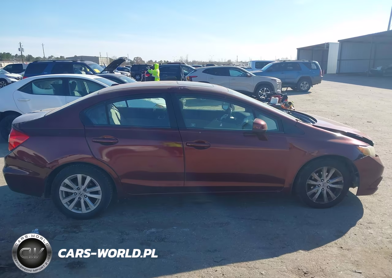 2012 Honda Civic Ex VIN:2HGFB2F85CH536182 - 13