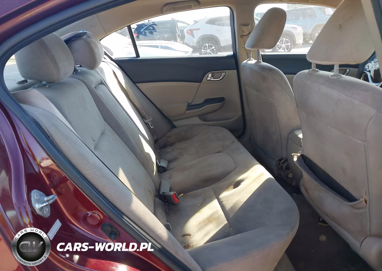 2012 Honda Civic Ex VIN:2HGFB2F85CH536182 - 8