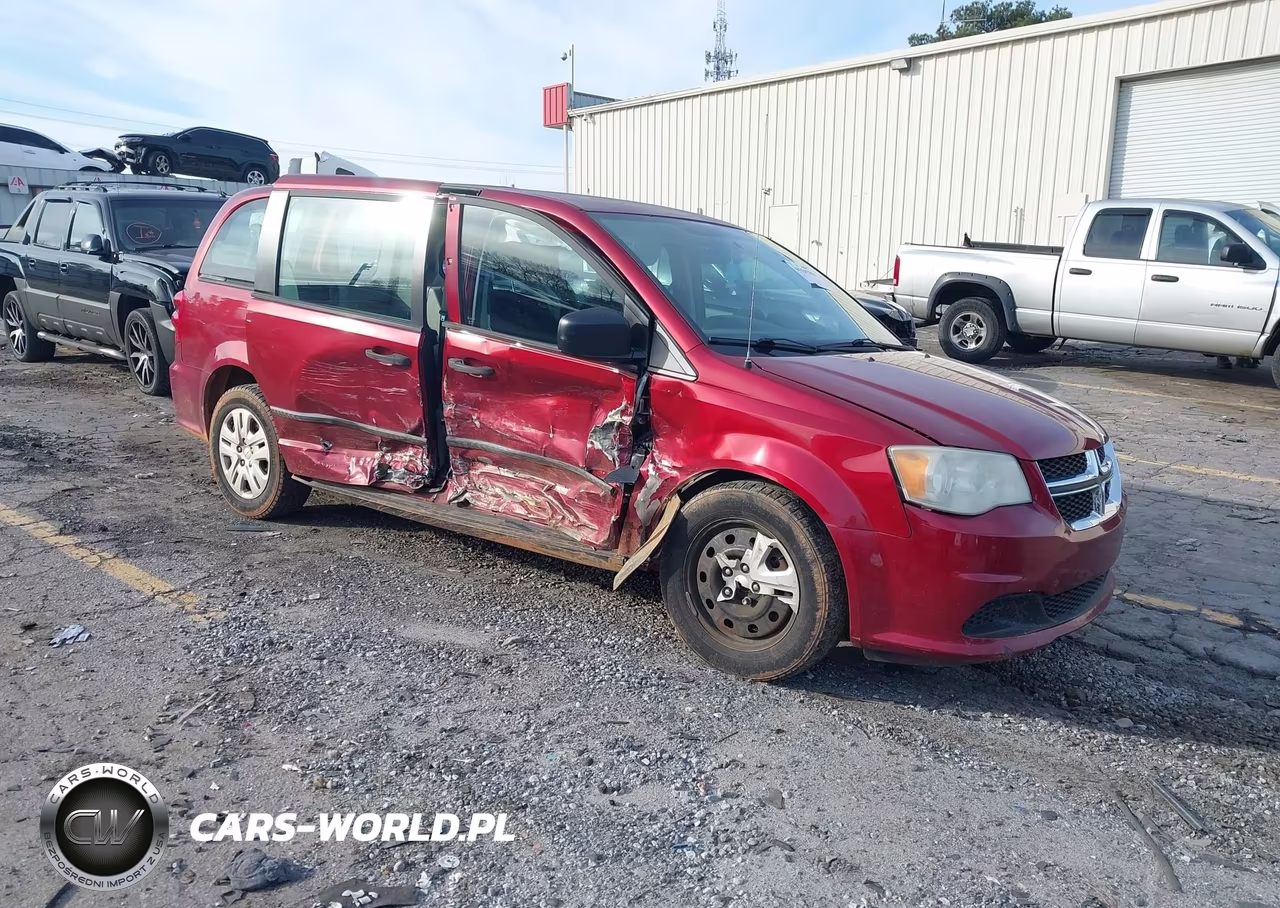 2014 Dodge Grand Caravan American Value Pkg VIN:2C4RDGBG9ER302589 - 1