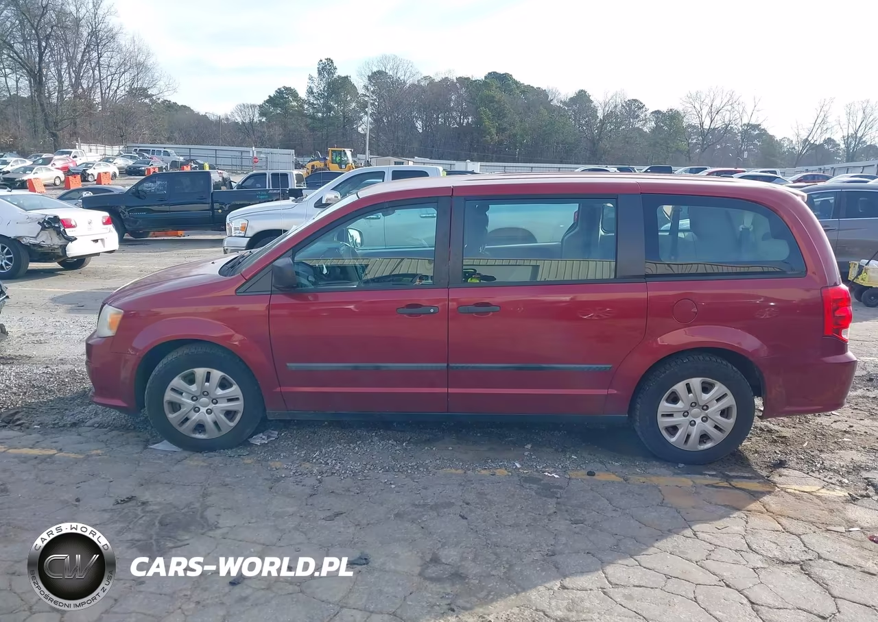 2014 Dodge Grand Caravan American Value Pkg VIN:2C4RDGBG9ER302589 - 14