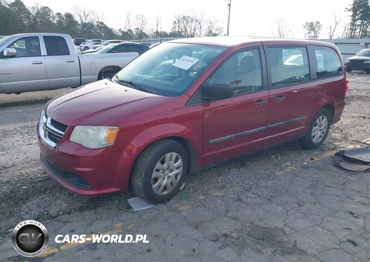 2014 Dodge Grand Caravan American Value Pkg VIN:2C4RDGBG9ER302589 - 2