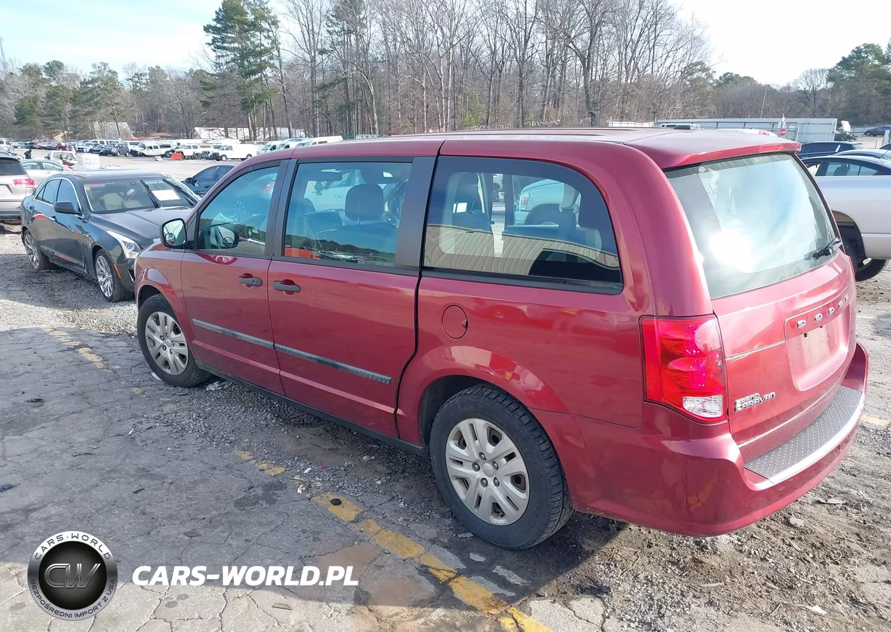 2014 Dodge Grand Caravan American Value Pkg VIN:2C4RDGBG9ER302589 - 3