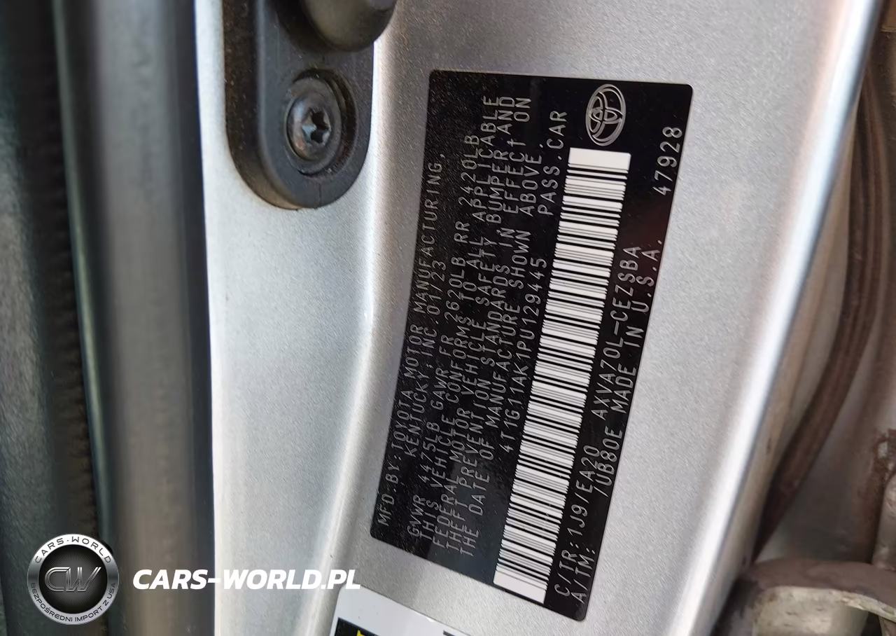 2023 Toyota Camry Se VIN:4T1G11AK1PU129445 - 9