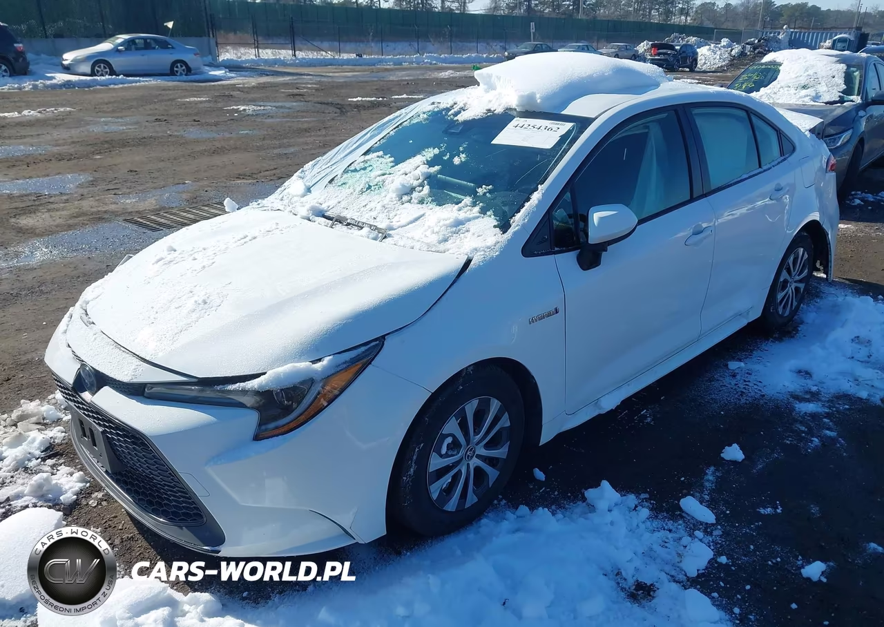 2021 Toyota Corolla Hybrid Le VIN:JTDEAMDE8MJ023638 - 2