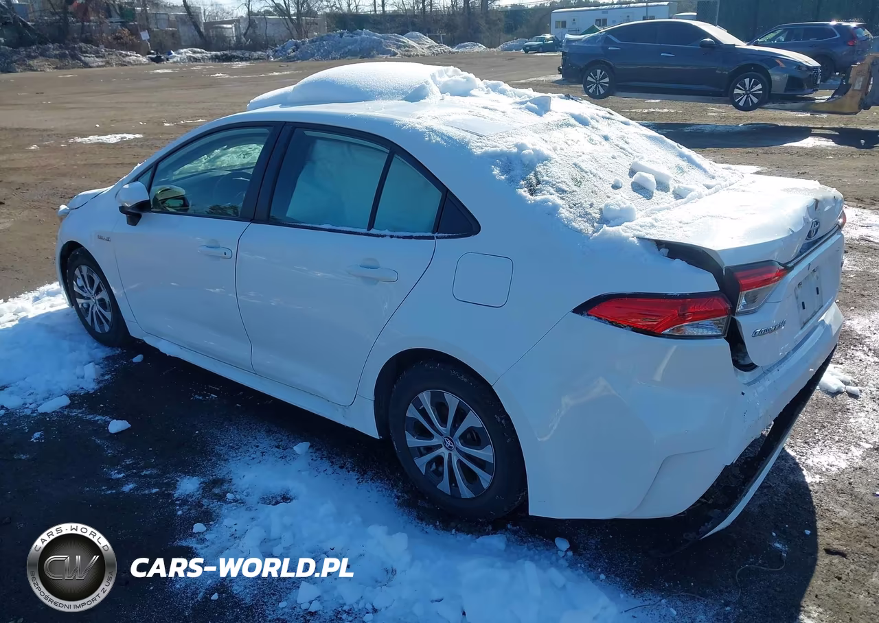2021 Toyota Corolla Hybrid Le VIN:JTDEAMDE8MJ023638 - 3