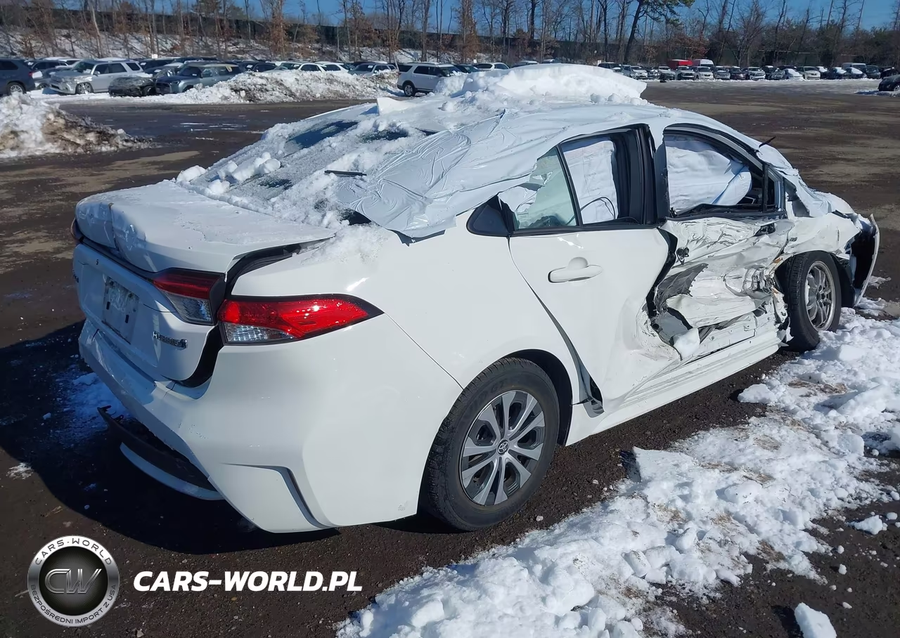 2021 Toyota Corolla Hybrid Le VIN:JTDEAMDE8MJ023638 - 4