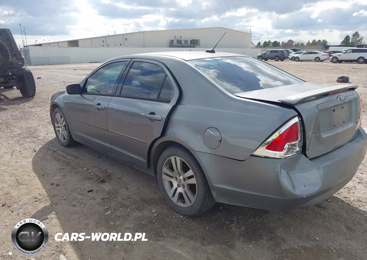 2007 Ford Fusion Se VIN:3FAHP07Z77R238933 - 3