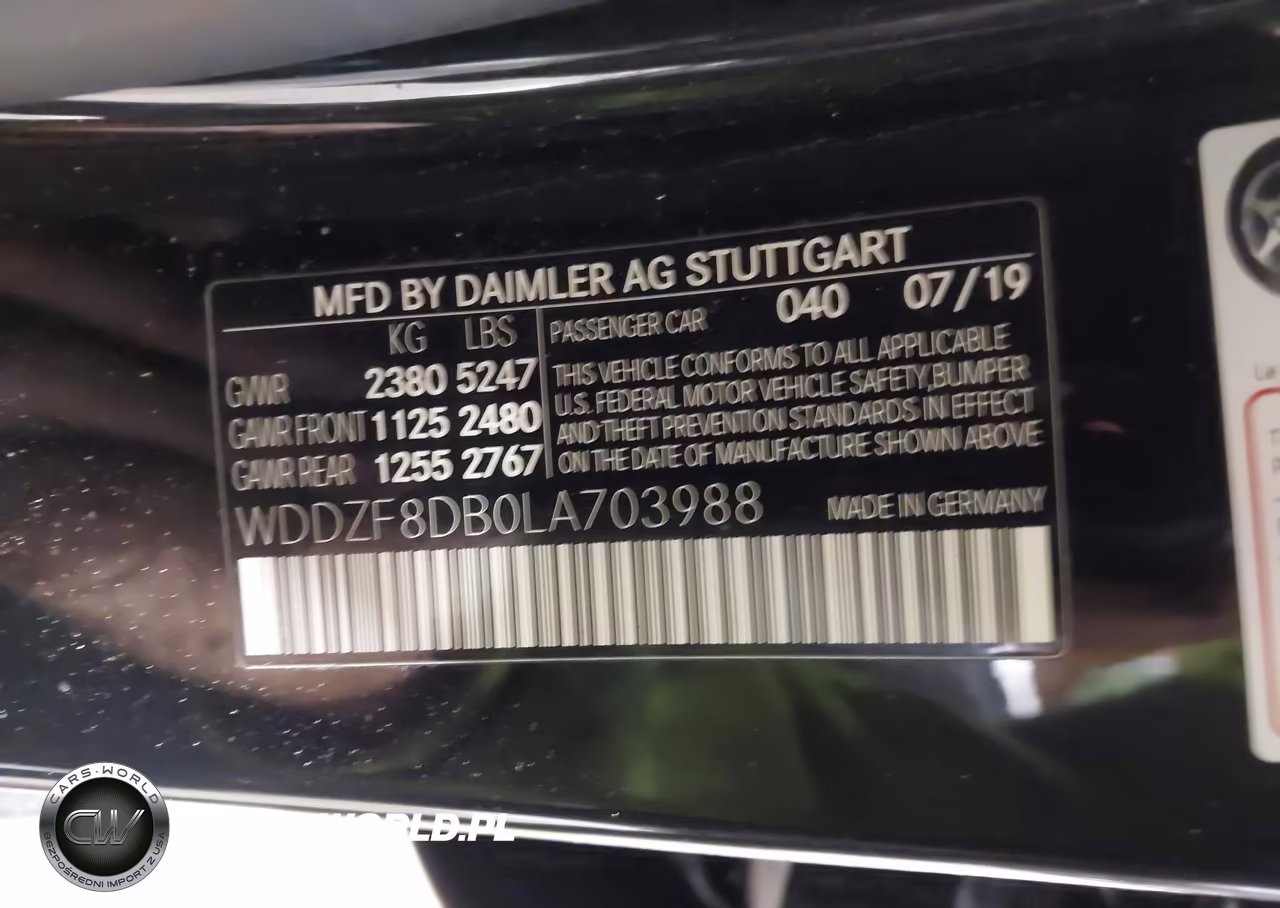 2020 Mercedes-Benz E 350 VIN:WDDZF8DB0LA703988 - 9