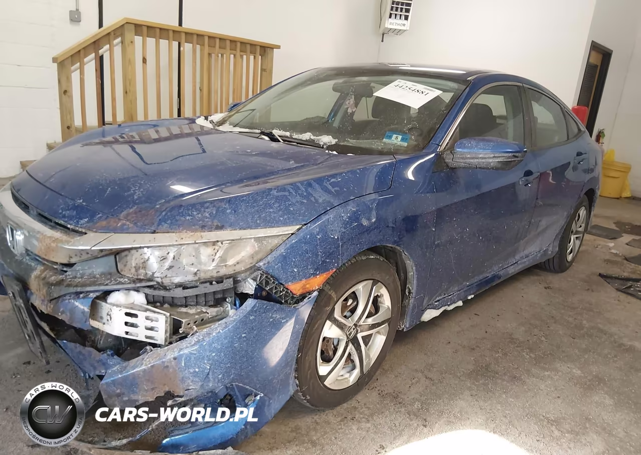 2018 Honda Civic Lx VIN:2HGFC2F54JH558884 - 2