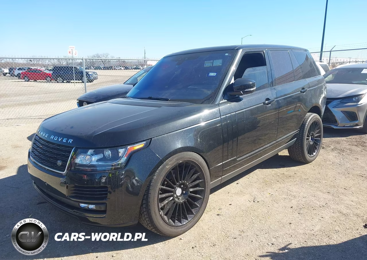 2017 Land Rover Range Rover 5.0L V8 Supercharged VIN:SALGS2FE5HA334255 - 2