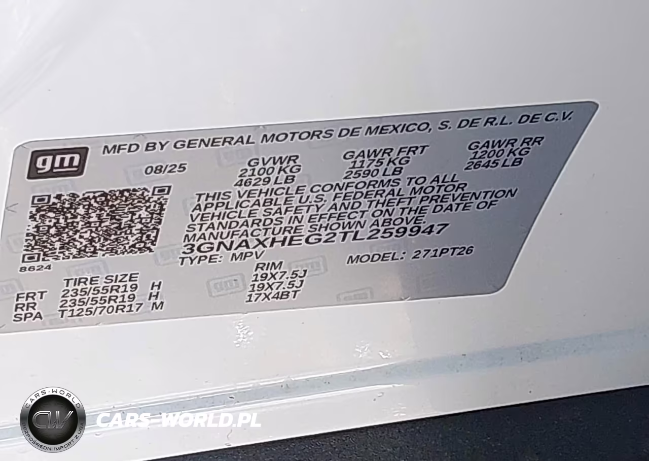 2026 Chevrolet Equinox Fwd Lt VIN:3GNAXHEG2TL259947 - 9