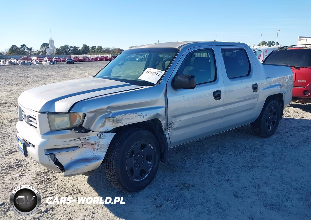 2007 Honda Ridgeline Rt VIN:2HJYK16247H519971 - 2