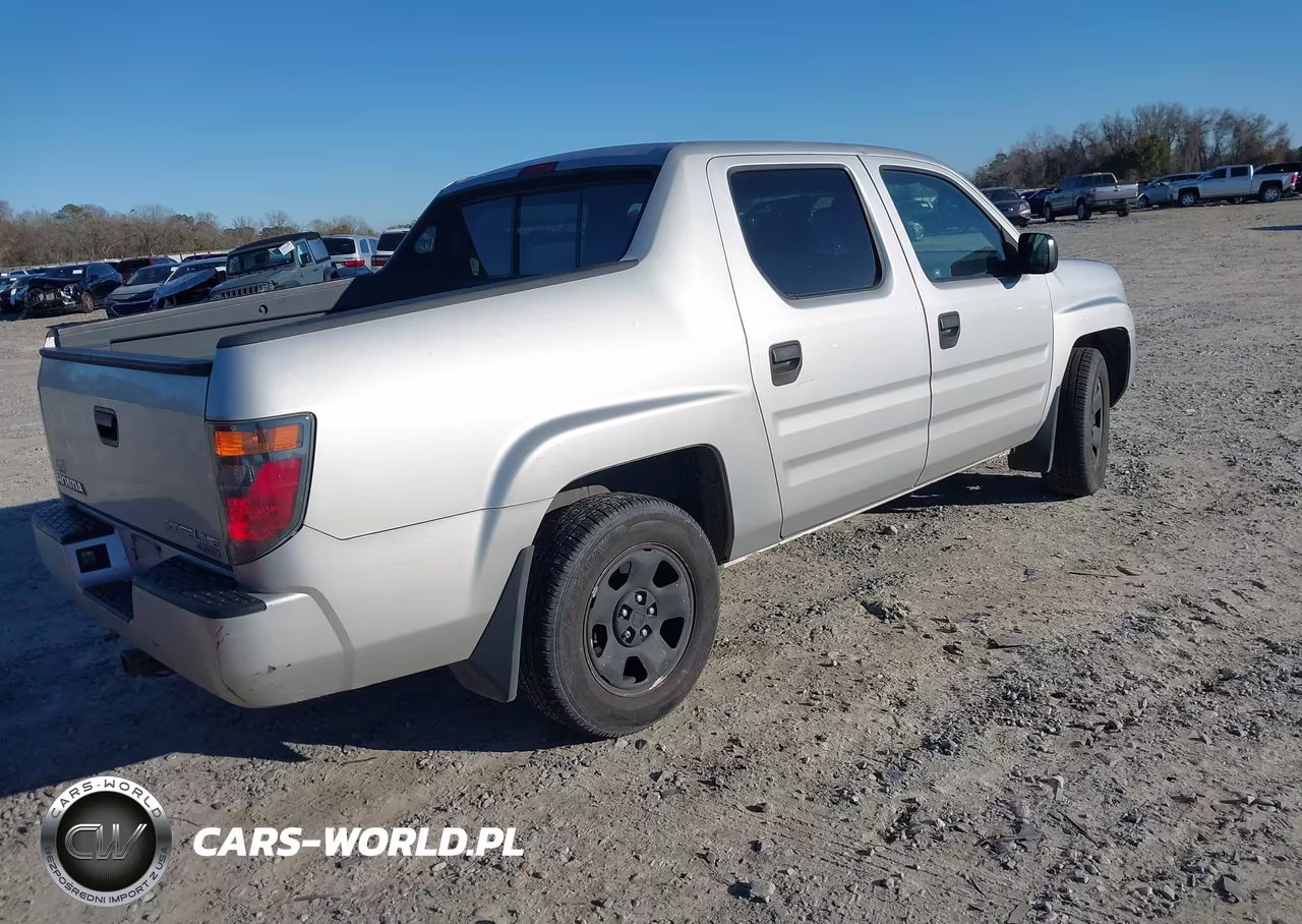2007 Honda Ridgeline Rt VIN:2HJYK16247H519971 - 4
