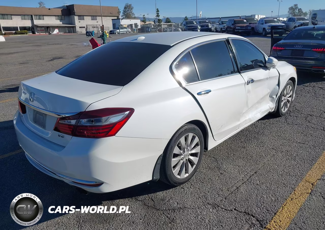2016 Honda Accord Ex-L V-6 VIN:1HGCR3F00GA002347 - 4