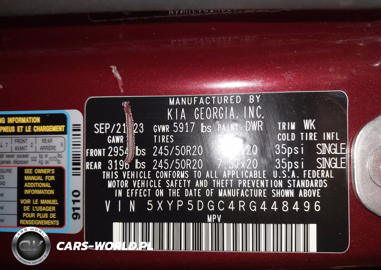 2024 Kia Telluride Sx Prestige X-Line VIN:5XYP5DGC4RG448496 - 9