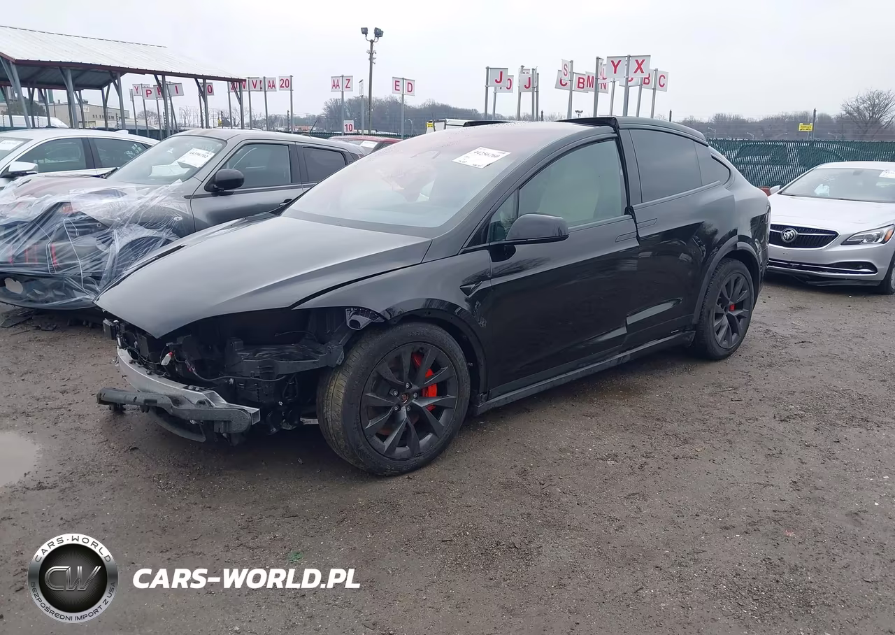2023 Tesla Model X Plaid Tri Motor All-Wheel Drive VIN:7SAXCBE62PF429850 - 2