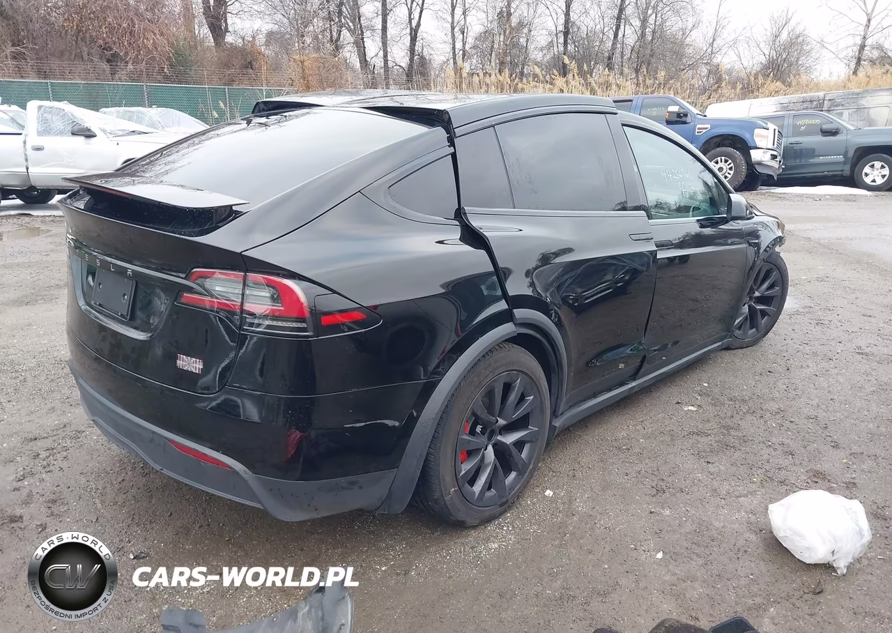 2023 Tesla Model X Plaid Tri Motor All-Wheel Drive VIN:7SAXCBE62PF429850 - 4