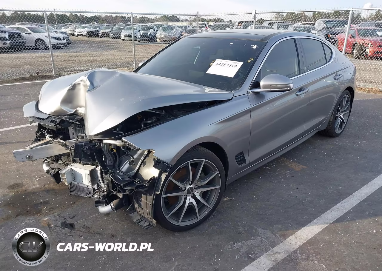 2022 Genesis G70 2.0T Rwd VIN:KMTG34TAXNU092141 - 2