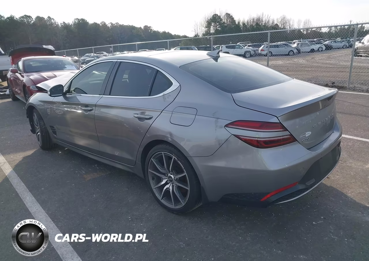 2022 Genesis G70 2.0T Rwd VIN:KMTG34TAXNU092141 - 3