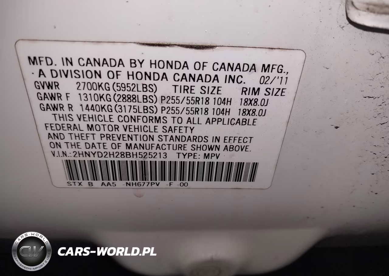 2011 Acura Mdx VIN:2HNYD2H28BH525213 - 9