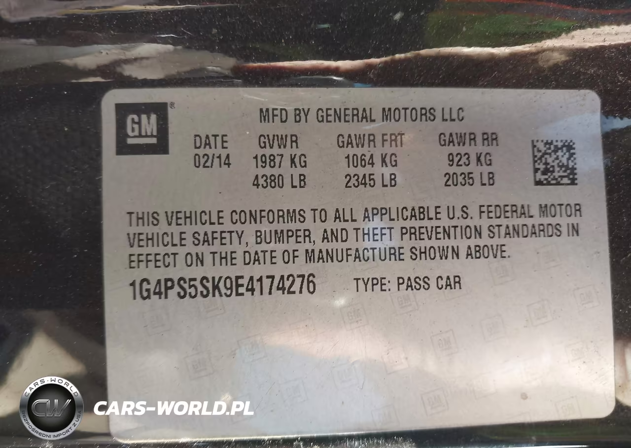 2014 Buick Verano Leather Group VIN:1G4PS5SK9E4174276 - 9