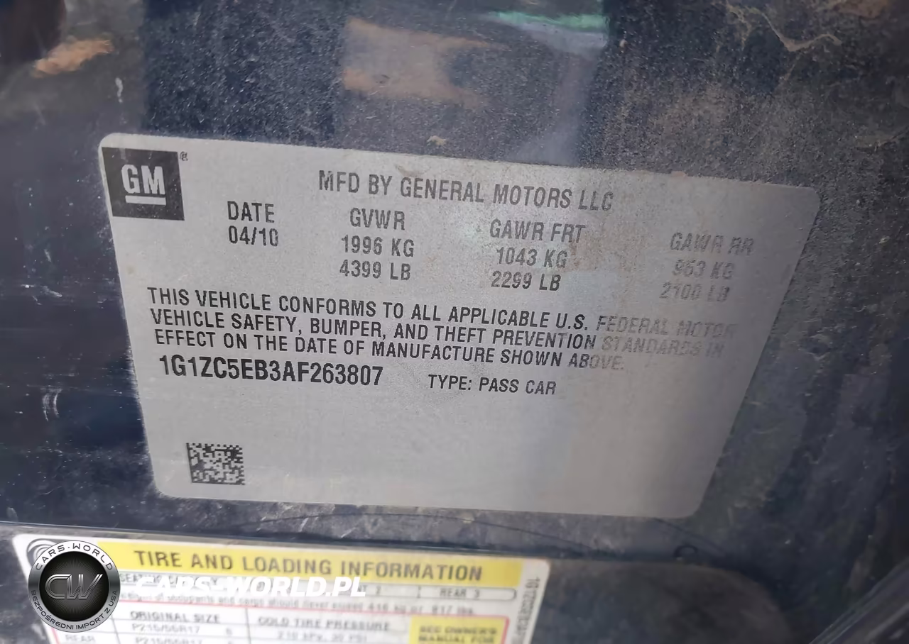 2010 Chevrolet Malibu Lt VIN:1G1ZC5EB3AF263807 - 9