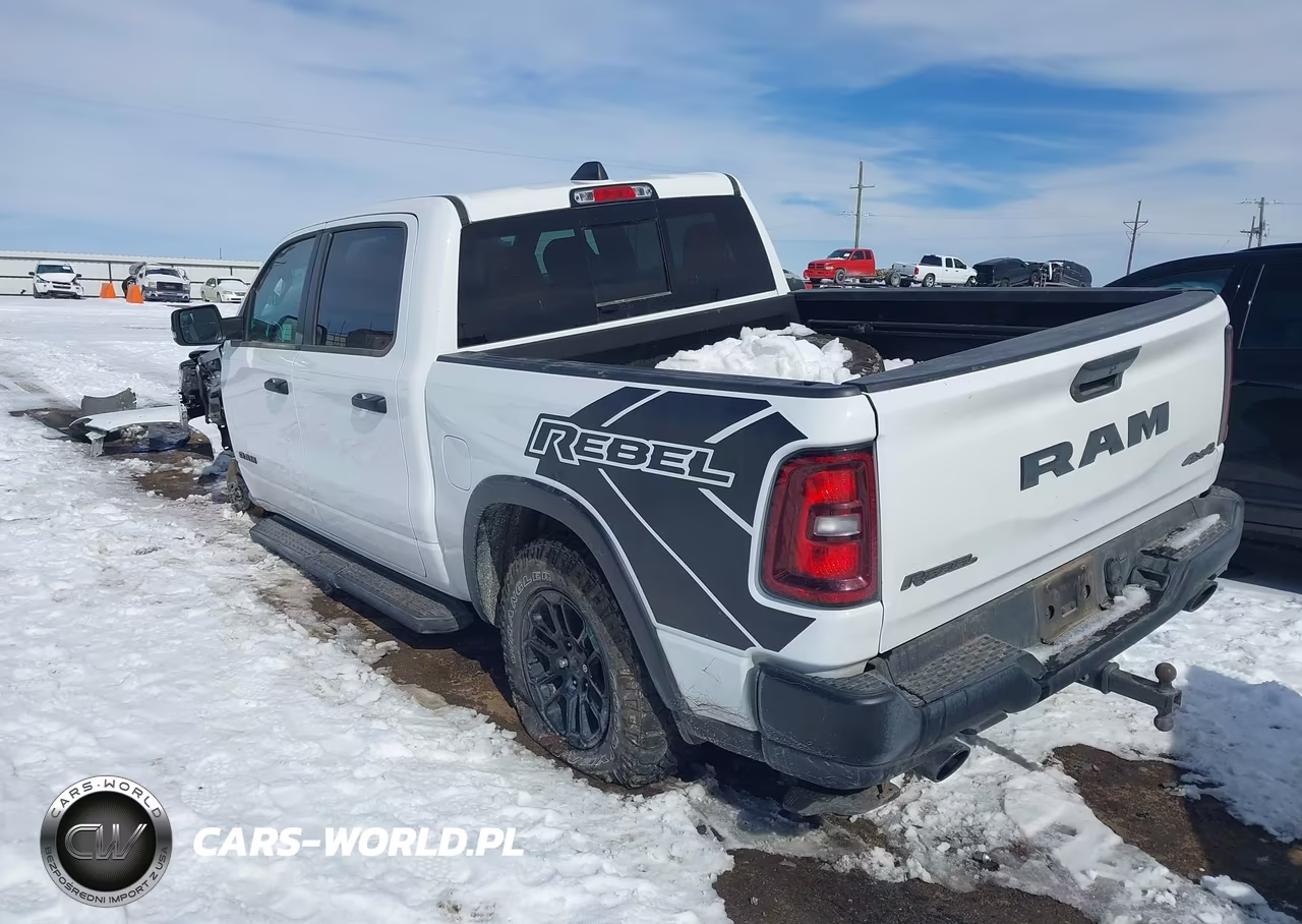 2025 Ram 1500 Rebel 4X4 5'7 Box VIN:1C6SRFLPXSN618420 - 3