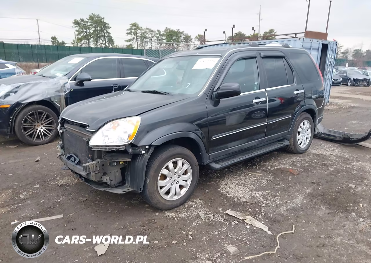 2005 Honda Cr-V Se VIN:SHSRD78985U315816 - 2