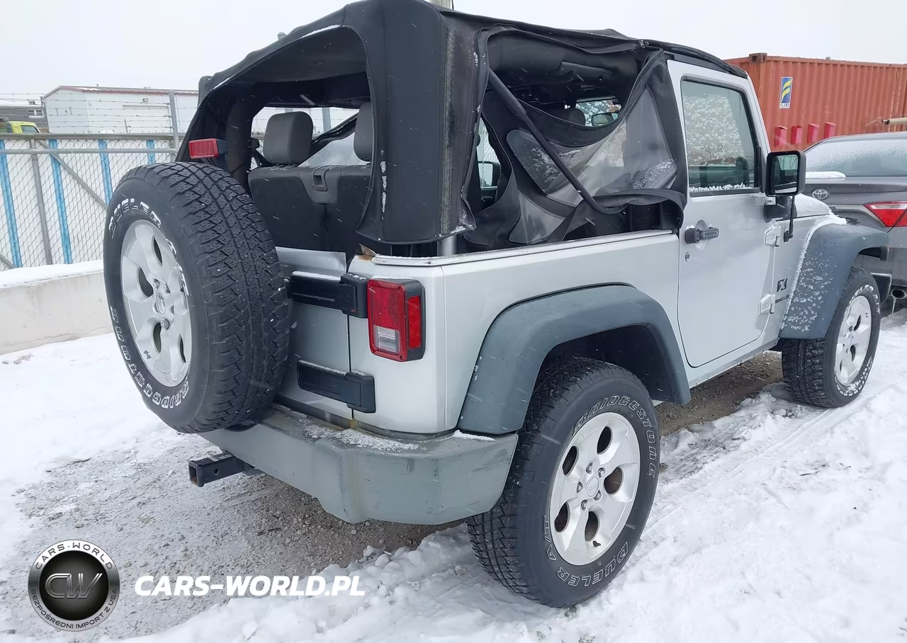2009 Jeep Wrangler X VIN:1J4FA24139L769197 - 4