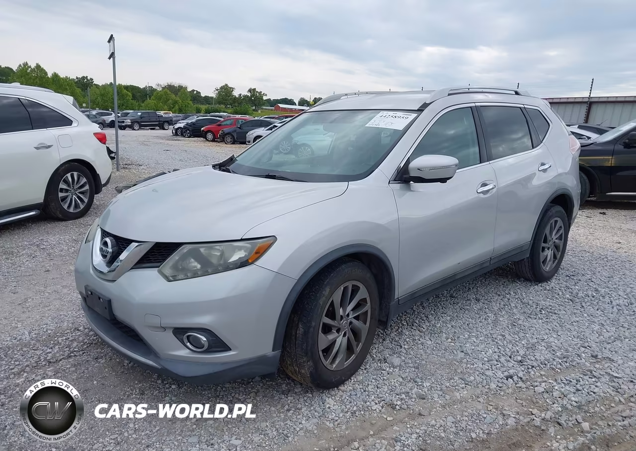 2015 Nissan Rogue Sl VIN:5N1AT2MTXFC885399 - 2